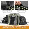 Handheld shoulder bag to go out, big breathable folding purse for traveling