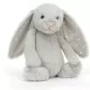 Gray Star Ears Rabbit 31cm