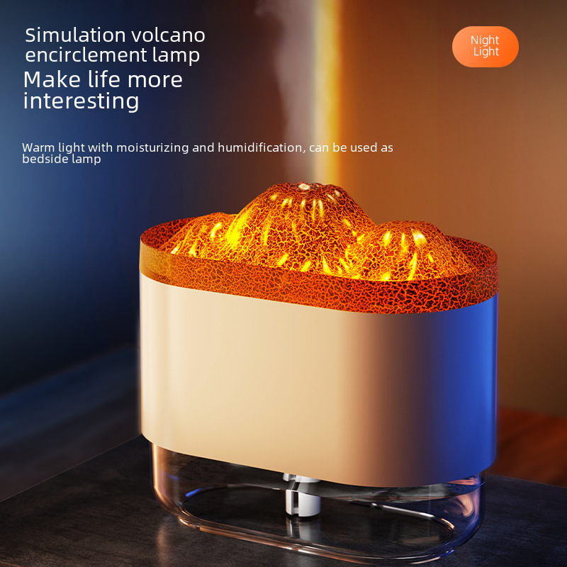 Humidifier, atmospheric capacious night light, spray, diffuser, new collection