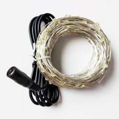 Amazon USB DC Head Copper Wire Light New Year Christmas Light String Wedding Decor Light Star Light Christmas Decor Light String