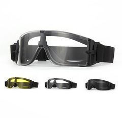 X800 Tactical Goggles Outdoor Cycling Military Enthusiast CS Shooting Outdoor Anti-Impact Explosion Proof Sports Goggles