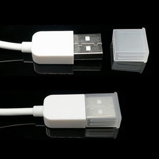 Environmental protection new material USB plug sheath USB plug protective cover dust cover data cable plug sheath