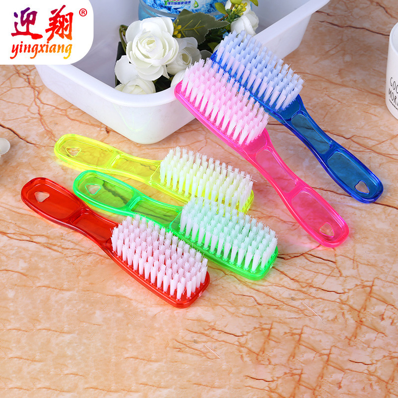 Hygienic plastic soft brush for home use for laundry
