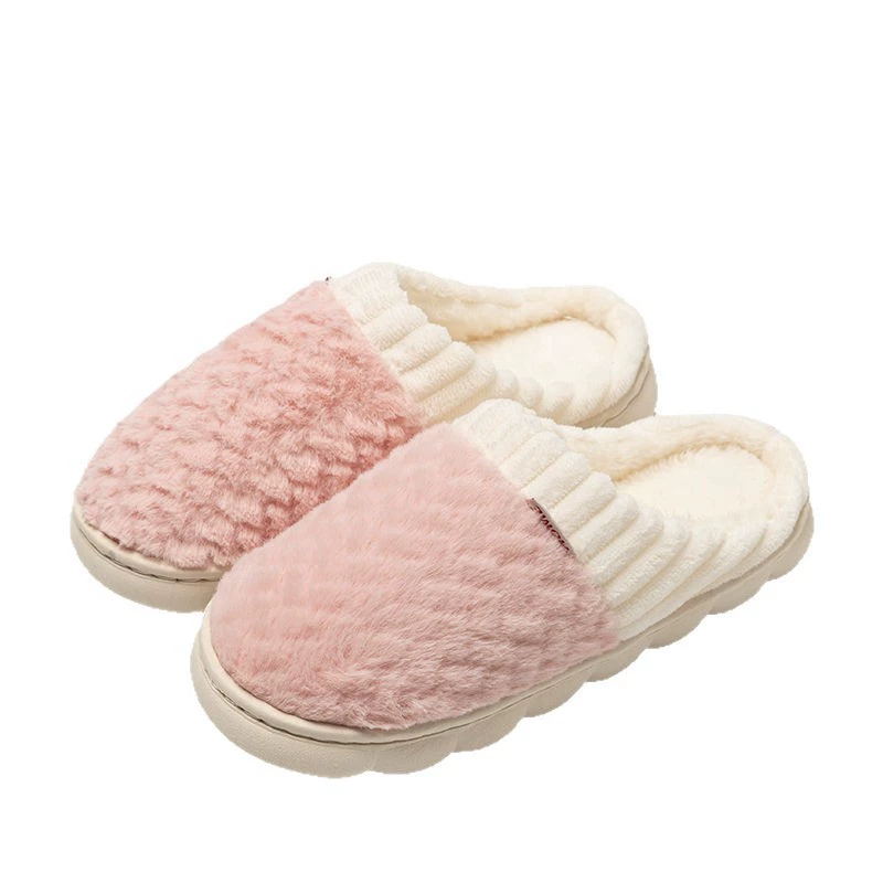 Домашние Slippers зимние нескользящие милые обувные платформы для любимых