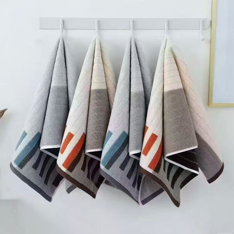 Factory wholesale towel jacquard broken thickened large face towel adult couple absorbent face towel logo stall goods Factory wholesale towel jacquard broken thickened large face towel adult couple absorbent face towel logo stall goods