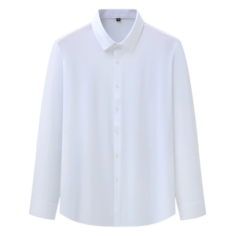 Весенний и осенний новый большой размер мужской рубашки с длинными рукавами толстый брат без шрамов