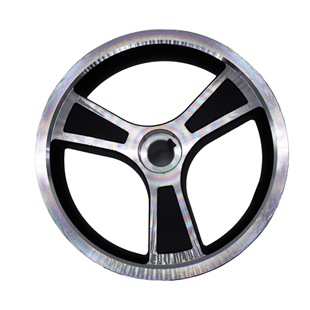 10inch Aluminum Alloy Key Groove Hub10X210X2.12510X2.50 Solid Tire Inner and Outer Tire Wheelchair Car