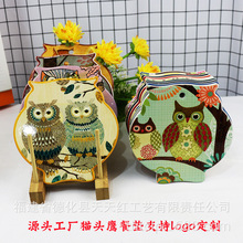 陶瓷吸水杯垫防烫隔热锅垫猫头鹰茶杯垫碗垫公司可印logo制作批发