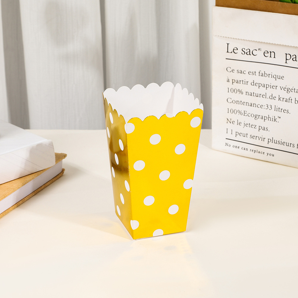 황금 도트, 7*5*12cm, 흰색 판지 250g