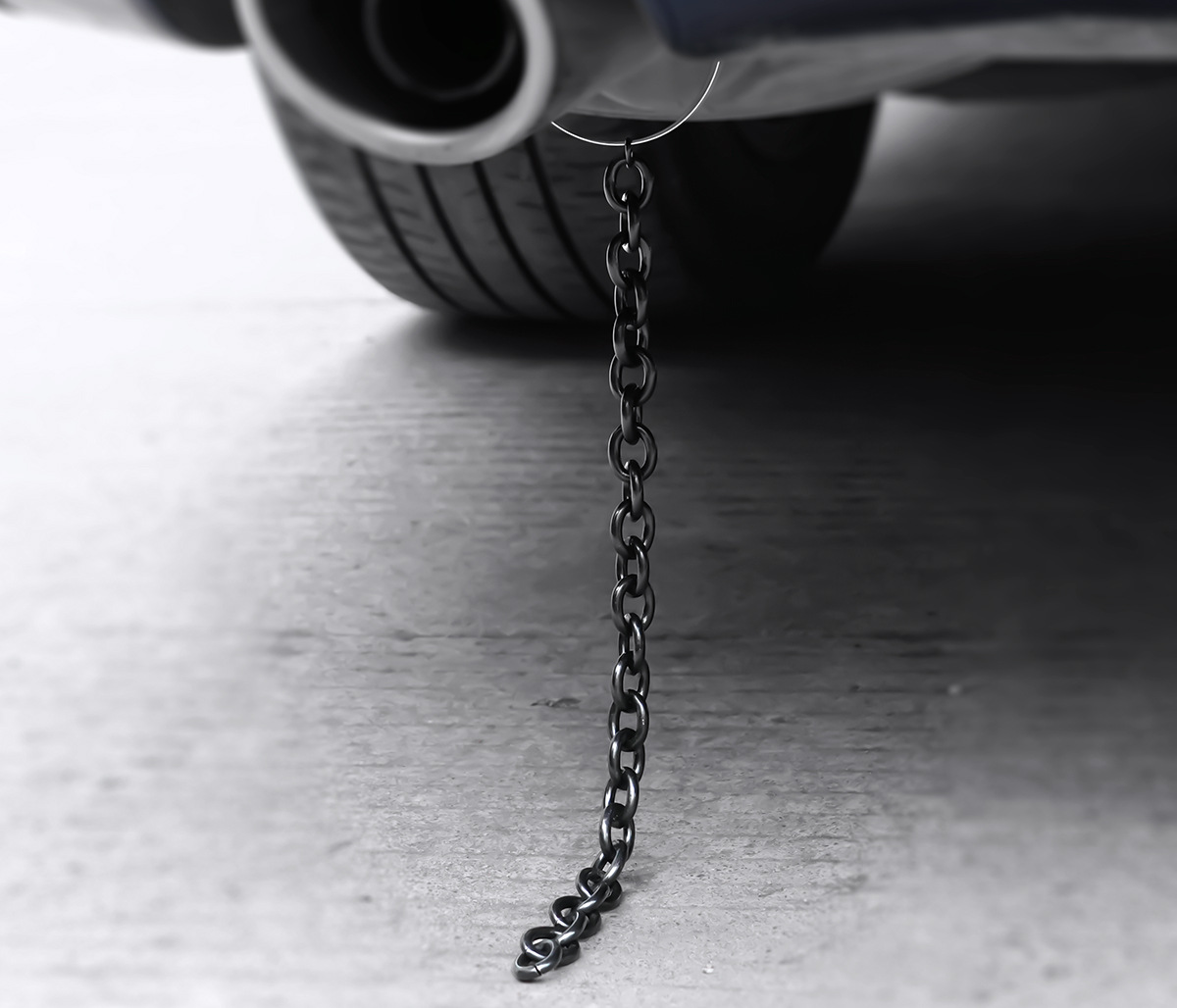 Car Static Electricity Chain, Static Electricity Nemesis, Alloy Grounding Chain, Fast Conductivity + Wear Resistance, No More Electric Shock When Getting into the Car