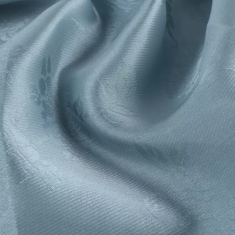 定制提花面料 暗花纱 不易皱梭织大提花明制长衫马面裙汉服布料