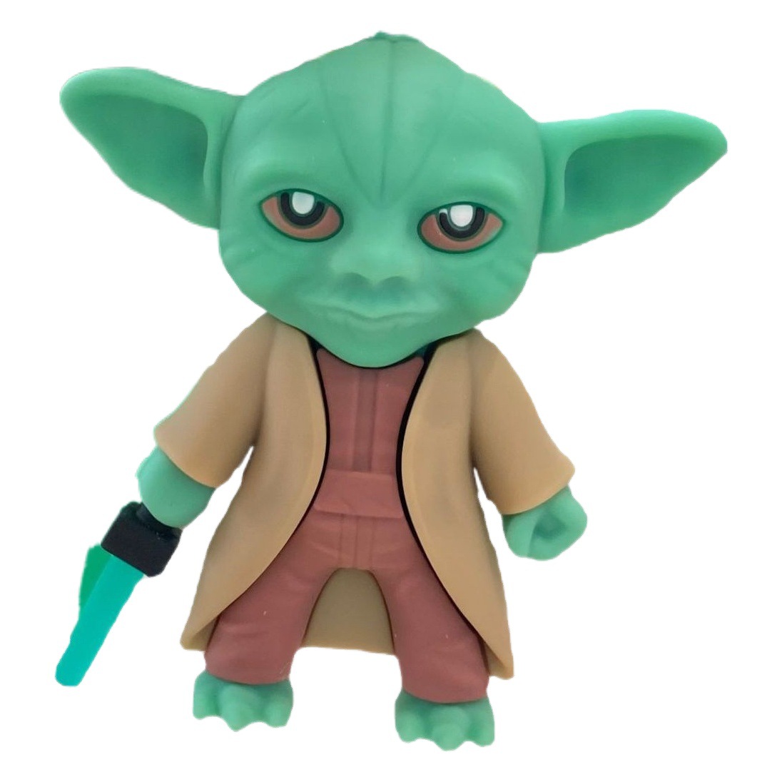 Transfronteriza Star Wars llavero personalidad Yoda tridimensional muñeca de dibujos animados mochila colgante adornos pequeño regalo al por mayor