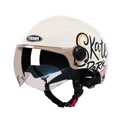 Scooter Summer Motorcycle Safety Helmet, Motosiklet kaskı (dəbilqə)
