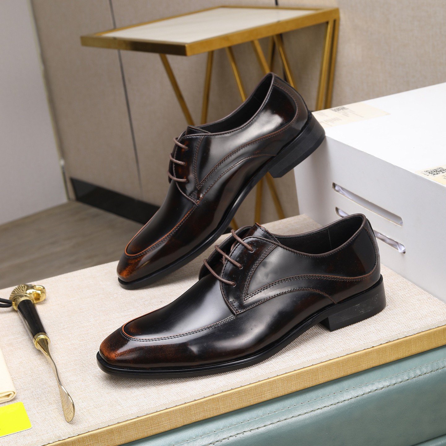 Fashionable suit with shoelaces for events pointed-toe, shoes, summer 2026, high-end, height increasing 4