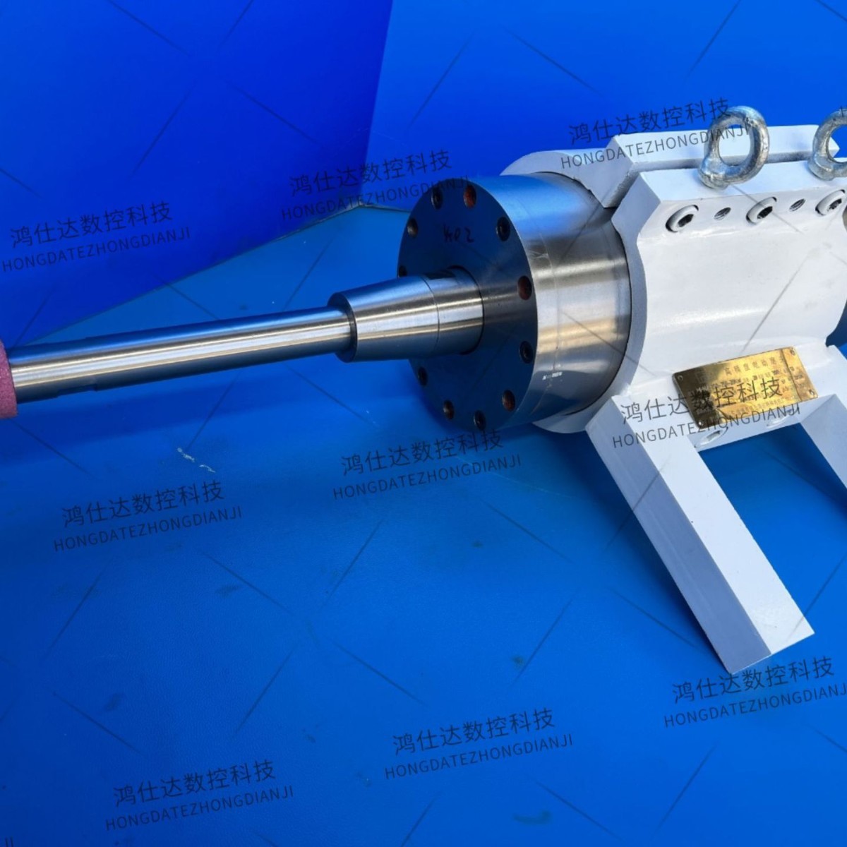 博格特卧车磨削电主轴变频电动磨头大尺寸车床卧车车磨一体机厂家