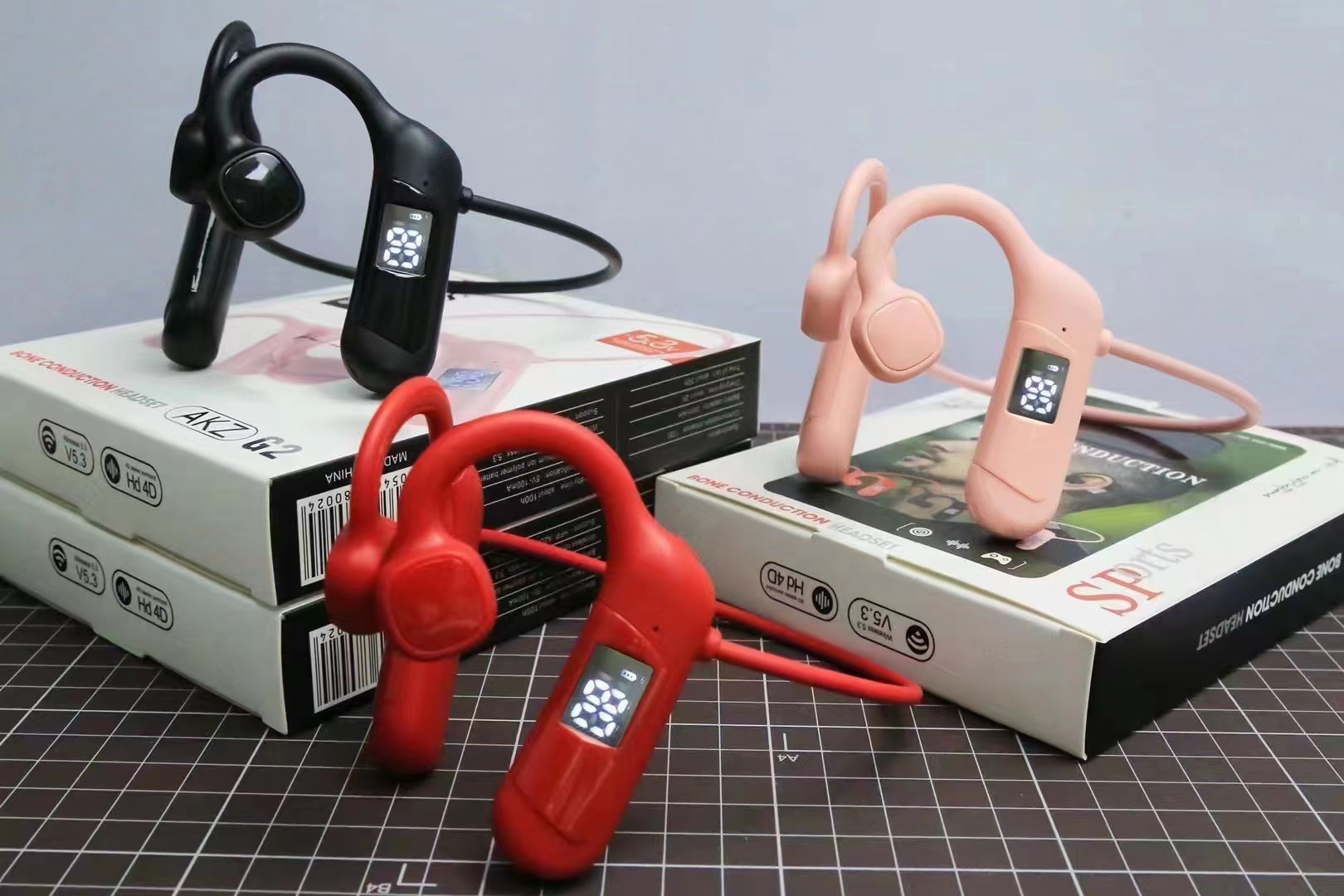 G1骨传导蓝牙耳机空气传导耳机G2无线运动插卡耳机跨境热销厂家