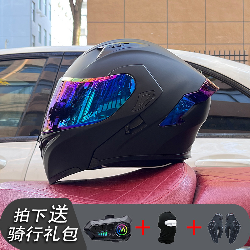 Negro mudo con cola de color Bluetooth Y10 chapado en color