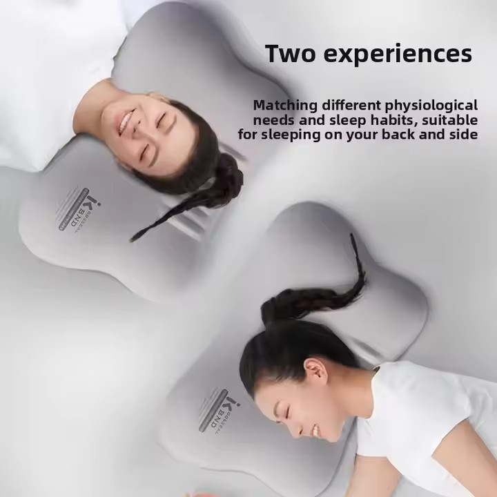 フルスリーピングポジション枕、低反発枕、多機能ゾーンゼロ圧力、深い眠り、横向き寝、大人用ホームピローコアネックピロー|undefined