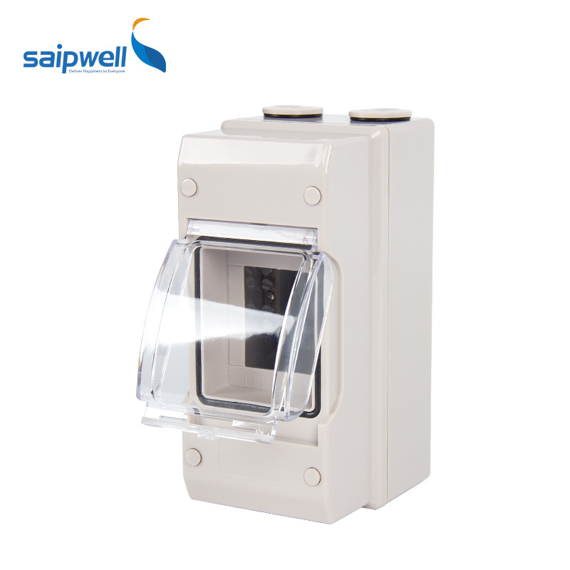 3回路防水配电箱 透明盖断路器盒 SPS-3WAYS空气开关防水盒