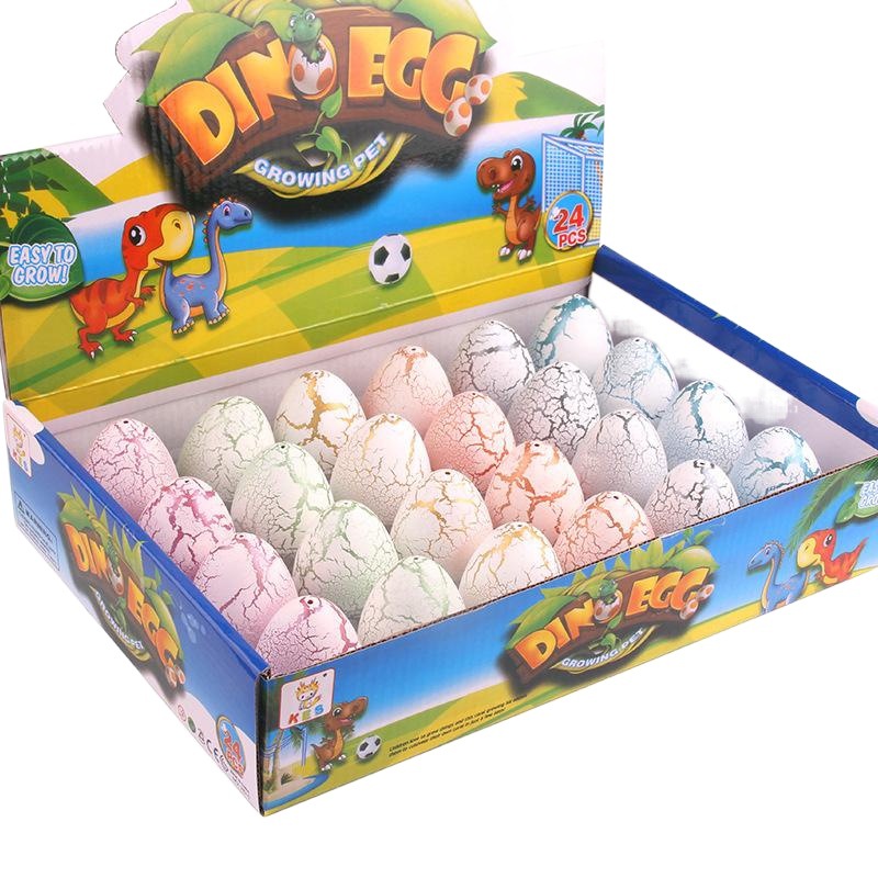 Venta caliente transfronteriza directa de fábrica nuevo gran dinosaurio incubación huevo burbuja agua expansión niños juguetes de puestos educativos al por mayor