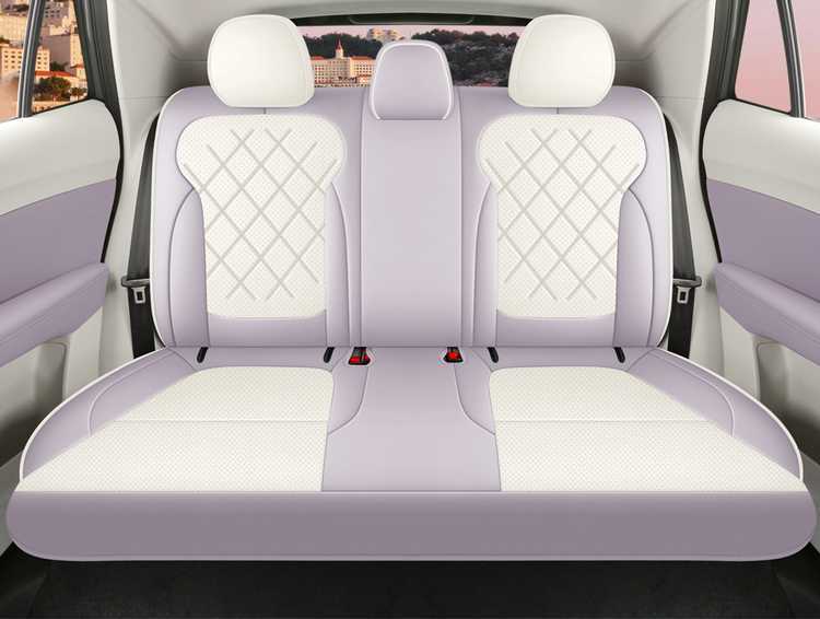 2526 New Model MG4 Perforated Leather Breathable Car Seat Cushion Full Surround Special Seat Cover