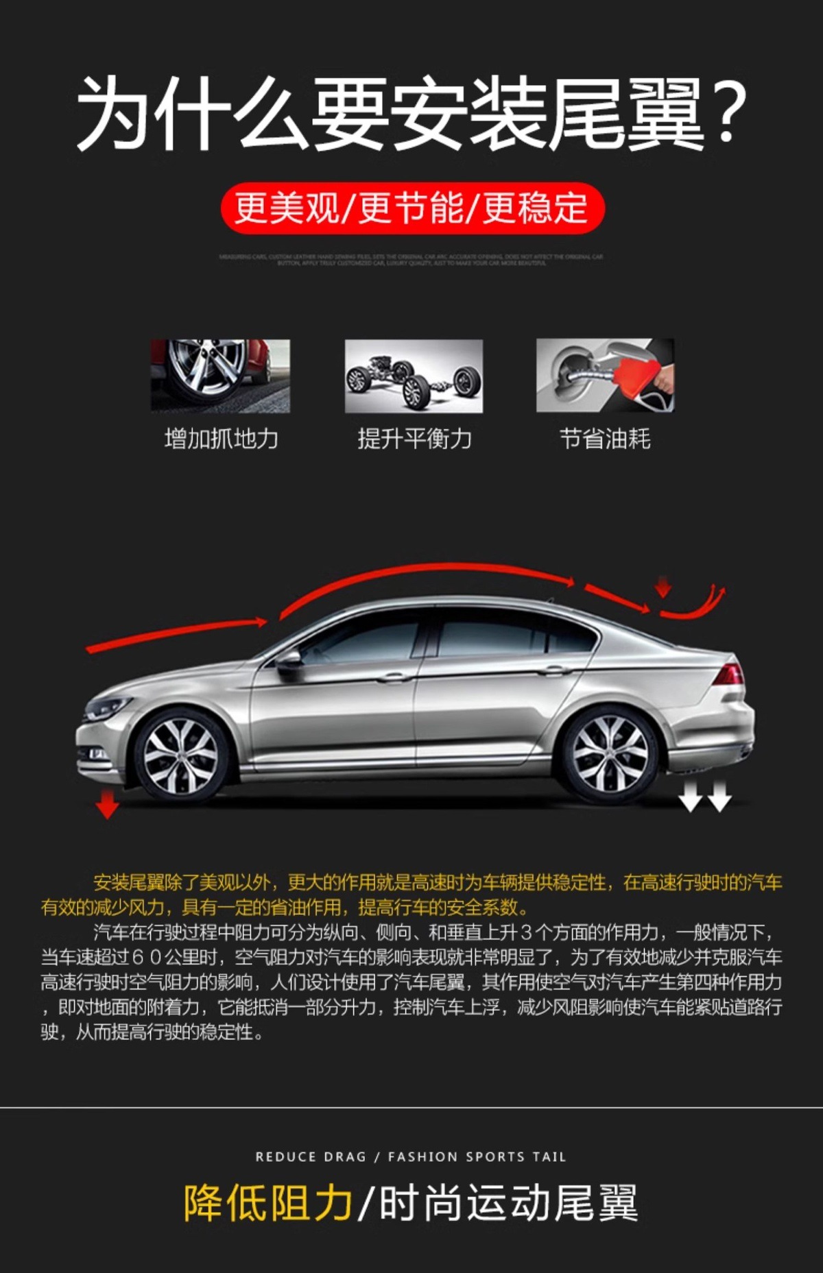 Chery Ecar V23 Rear Wing Top Wing Modification Special Rear Fixed Wind Wing External Accessories, Painted Without Damage