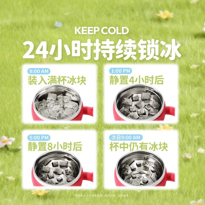 uooha拉手冰霸杯吸管保温杯水杯女生高颜值巨无霸大容量保冷杯子|undefined