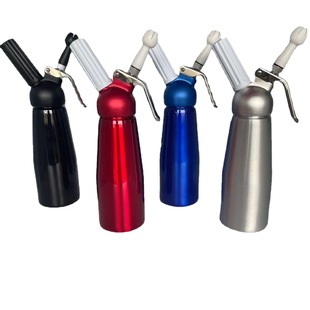 Factory direct supply 500ml all aluminum cream gun foaming machine cake decorating gun siphon bottle