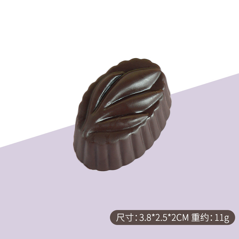 2022 nuevo PVC simulación chocolate apoyos modelo Dollhouse postre modelo ventana pantalla apoyos