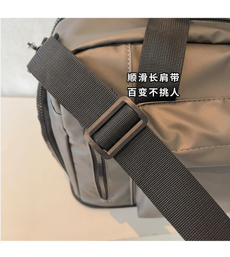 Großvolumige Kurztransport-Reisetasche, tragbar, Geschäftsreise, Tourismus, Bordgepäck, erweiterbar, Reisetasche, wasserdicht, dual-use nass und trocken, Fitness, 20