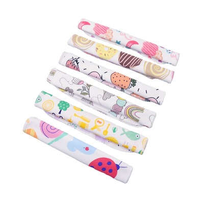 跨境货源儿童口水巾棉质柔软小毛巾婴幼儿小手帕宝宝卡通小方巾|ru