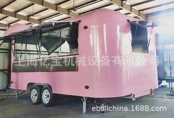 上海厂家出口餐车小吃车移动房车观光车旅居车美食车food carts