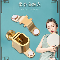 Manufacturer's self-sales pearl white wall switch, concealed five-hole switch and socket panel, PC high-temperature flame-retardant fireproof