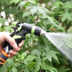 Family Metal Multi-functional High-Pressure Water Gun Sprinkler Home Use One-Time Shipping Garden Lawn Flower Washing Car Nozzle