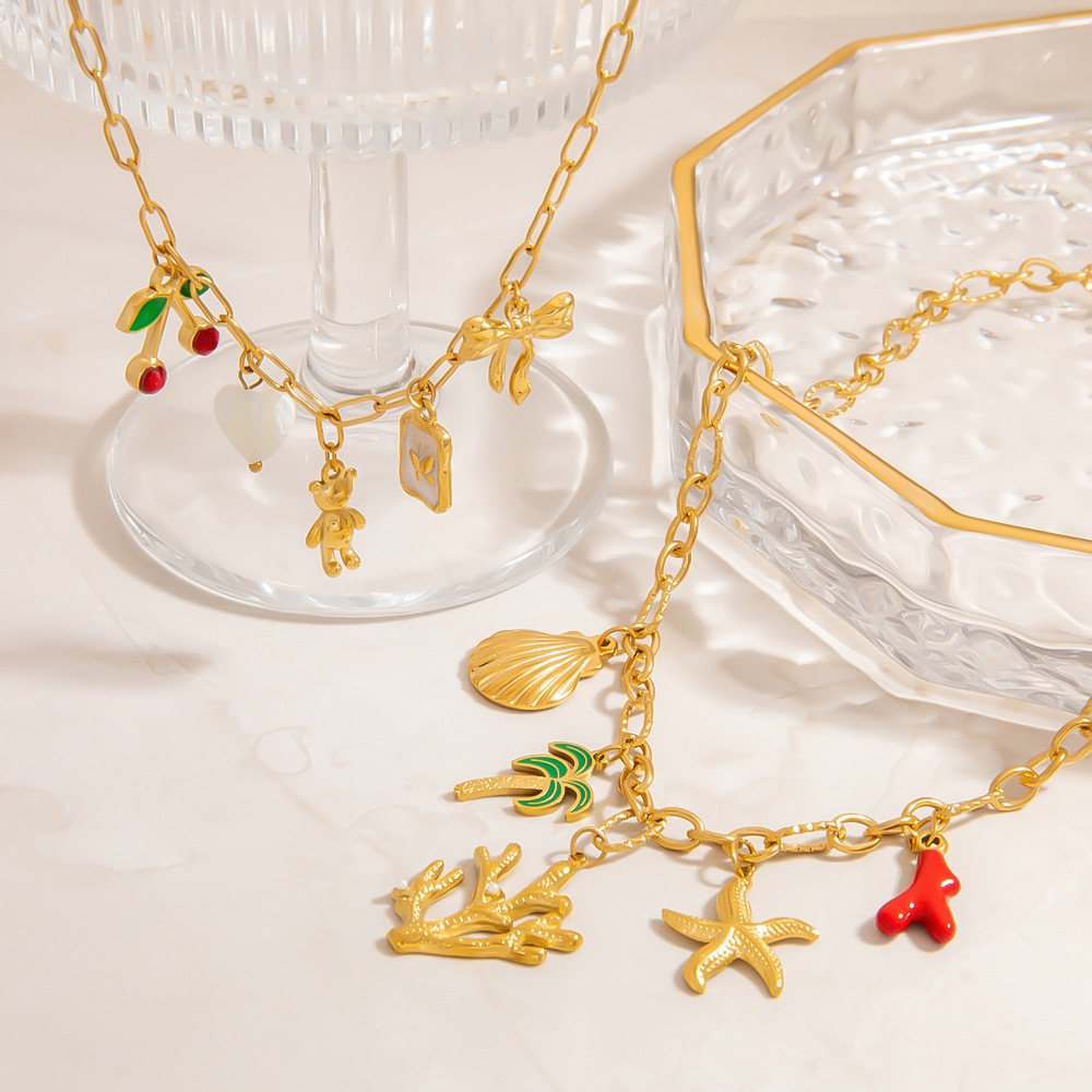 Damenarmband Aus Titanstahl Modisch Und Wasserfestes Design_voghion.com