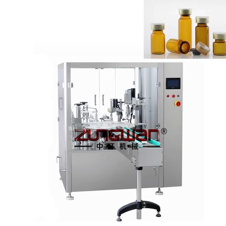 自动灌装压塞旋盖联动机_ZHY-YYX滴眼液灌装压塞旋盖联动机供应商