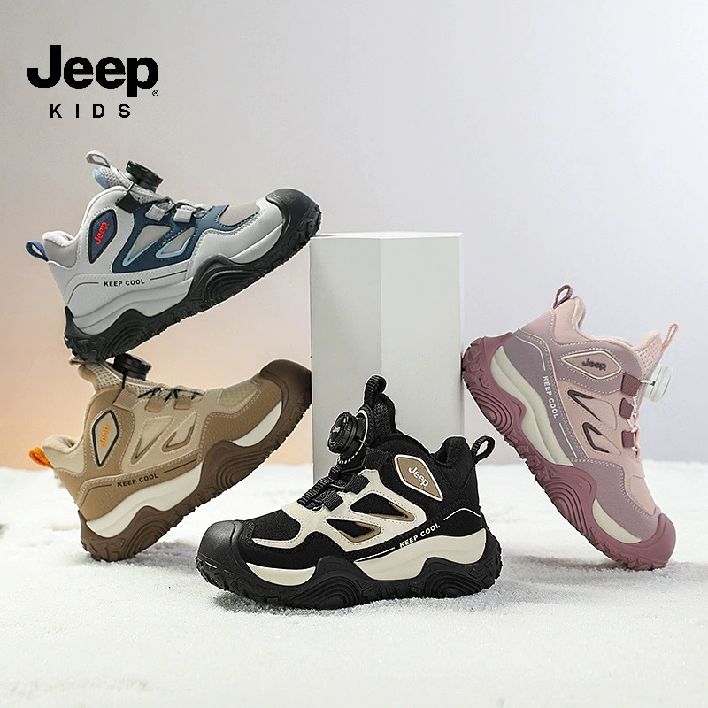 Детские зимние обувь Jeep для прогулок, тёплая