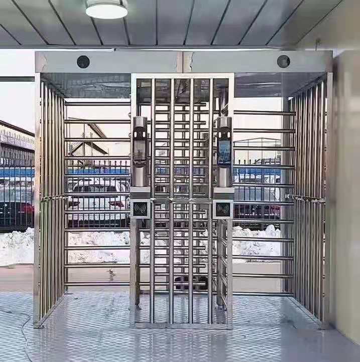 闸机厂家供应全高闸双通道旋转门半高转闸人行通道十字转闸