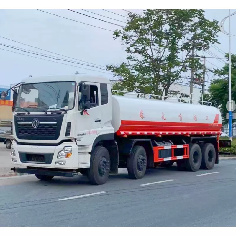 河北后八轮23方洒水车现车销售点 大型喷洒车专卖 可带雾炮