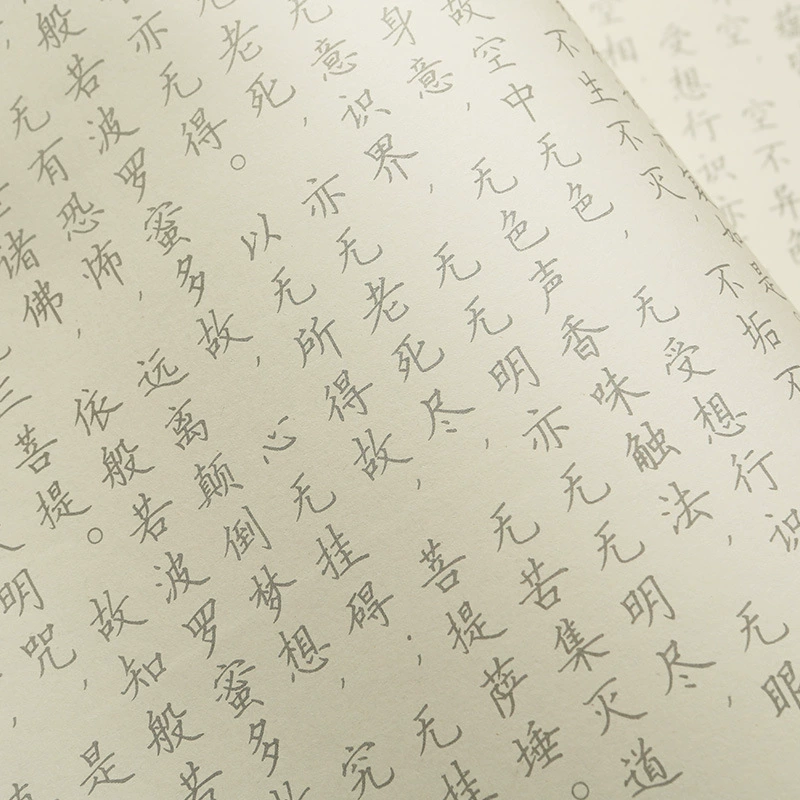 简体经 书临摹字帖手抄经生僻字注音心经地藏吉祥静心抄经本非行