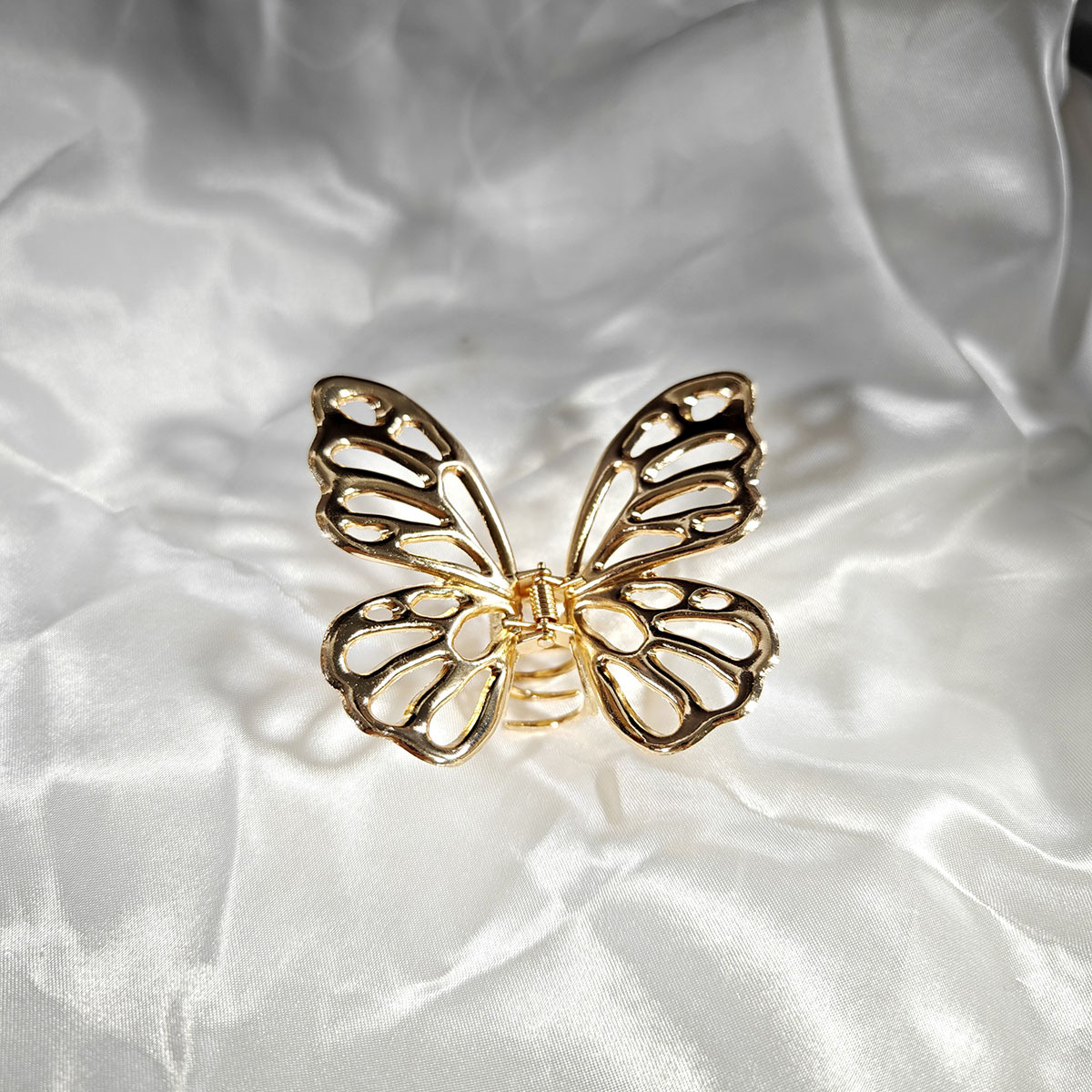 Hair Claws Hair Accessories Type Women's Sweet Simple Style Butterfly Alloy Plating Hair Claws