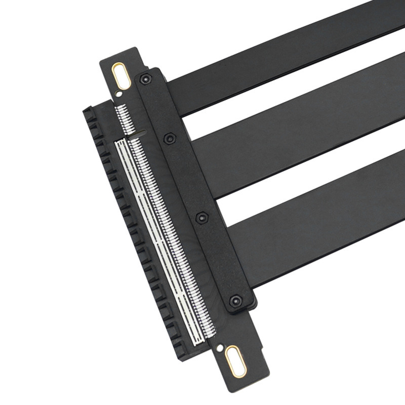 PCIE 5.0 グラフィックスカード延長ケーブル 180 度新しいロスレス電源延長ケーブル pclex16 グラフィックスカードアダプタケーブル|undefined
