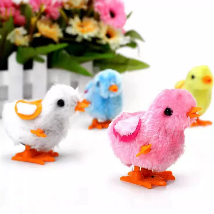 Wind-up plush smart toy, nostalgia, wholesale