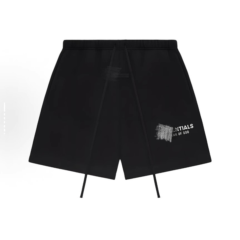Ess-Multi-Thread Drawstring Reverse Men's and Women's Sports Thin Shorts