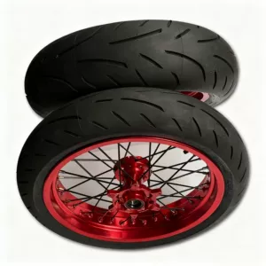 CNC 17inch KTM AJ1 off-road motosiklet üçün yarı-isti şin diski