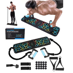 Wholesale Manufacturer Multi-functional Folding Push-up Training Board for Men's Chest and Abdominal Muscles Portable Push-up Equipment