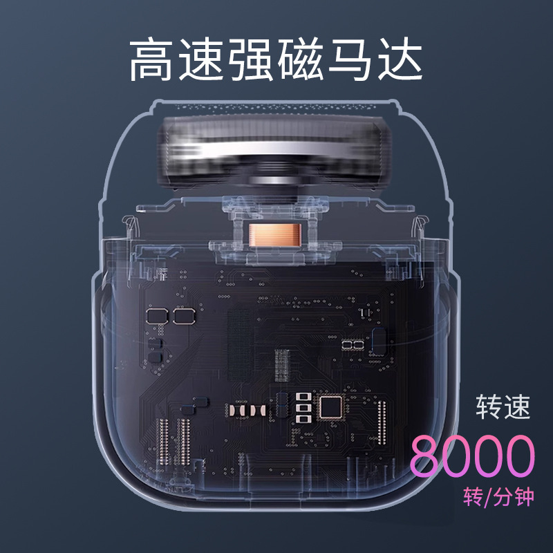 クロスボーダー往復ミニシェーバー充電式メンズポータブル電気シェーバーウェット＆ドライヒゲシェーバー|undefined