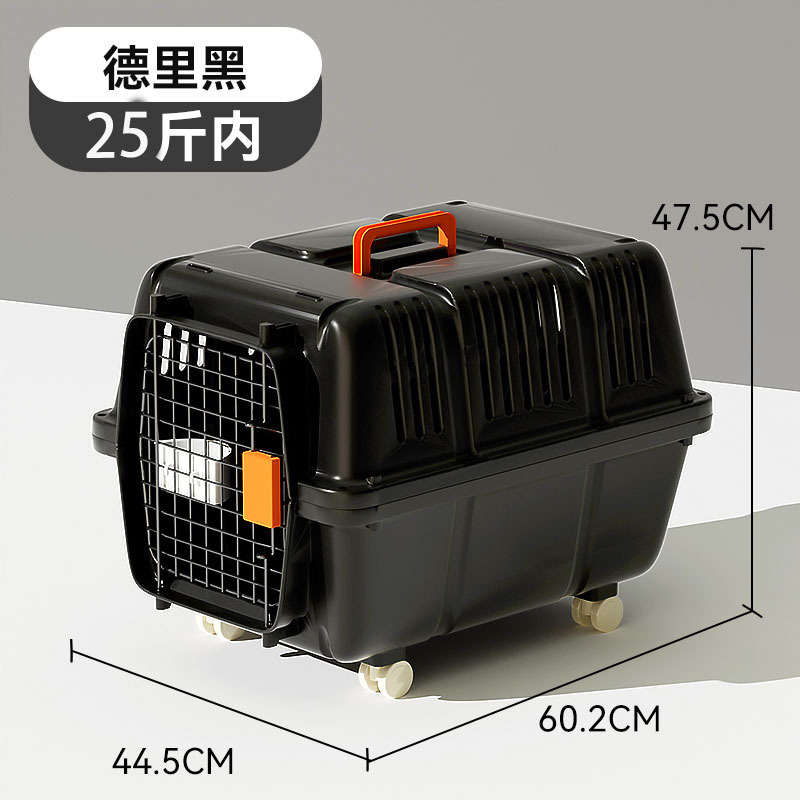 Caricatura de dibujos animados lindo lindo oso caja de aire de colores lindos perros gatos fuera de la caja de transporte aéreo jaula de mascotas jaula