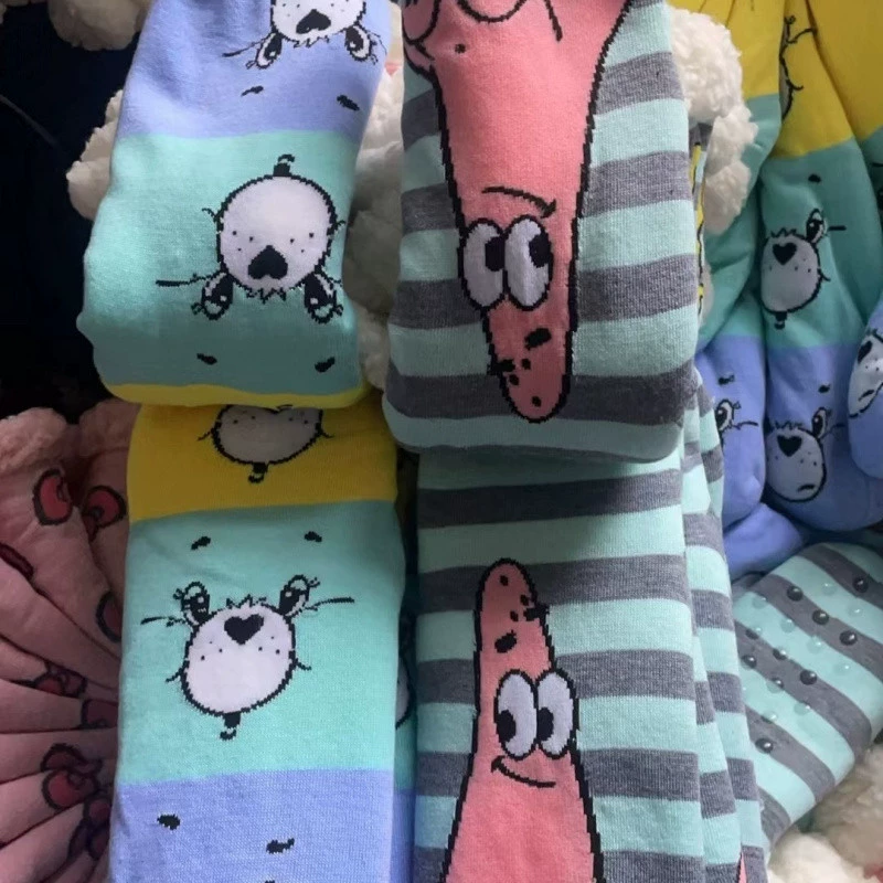 Hello Kitty, носки из флиса фуксия с изображением Hello Kitty