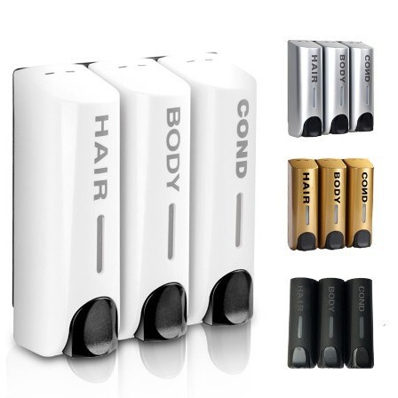 Cross-border e-commerce Amazon ebay Direct Supply English Standard Double Head Three Head Manual Pressing Soap Dispenser